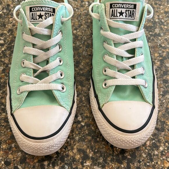 Converse Unisex Sneakers in Mint Green - Picture 4 of 7